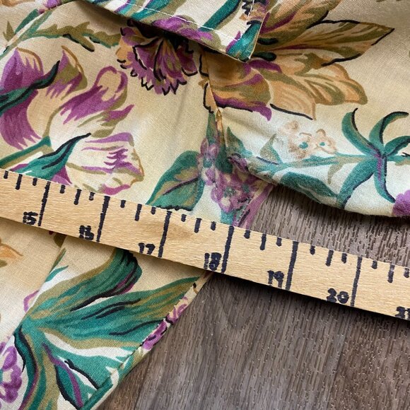 Vintage E.D. Michaels by Melanie Drucker Floral A Line Dress Cottagecore - Picture 9 of 11